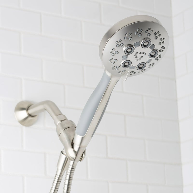 Speakman VS-1240-BN Rio Handheld Shower with 5 Sprays for Stylish Bathroom DÃ©cor, 2.5 GPM, Brushed Nickel - Image 4